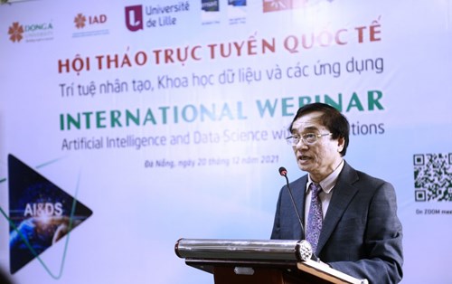 Hội thảo quốc tế trực tuyến "Trí tuệ nhân tạo, Khoa học dữ liệu và các ứng dụng"